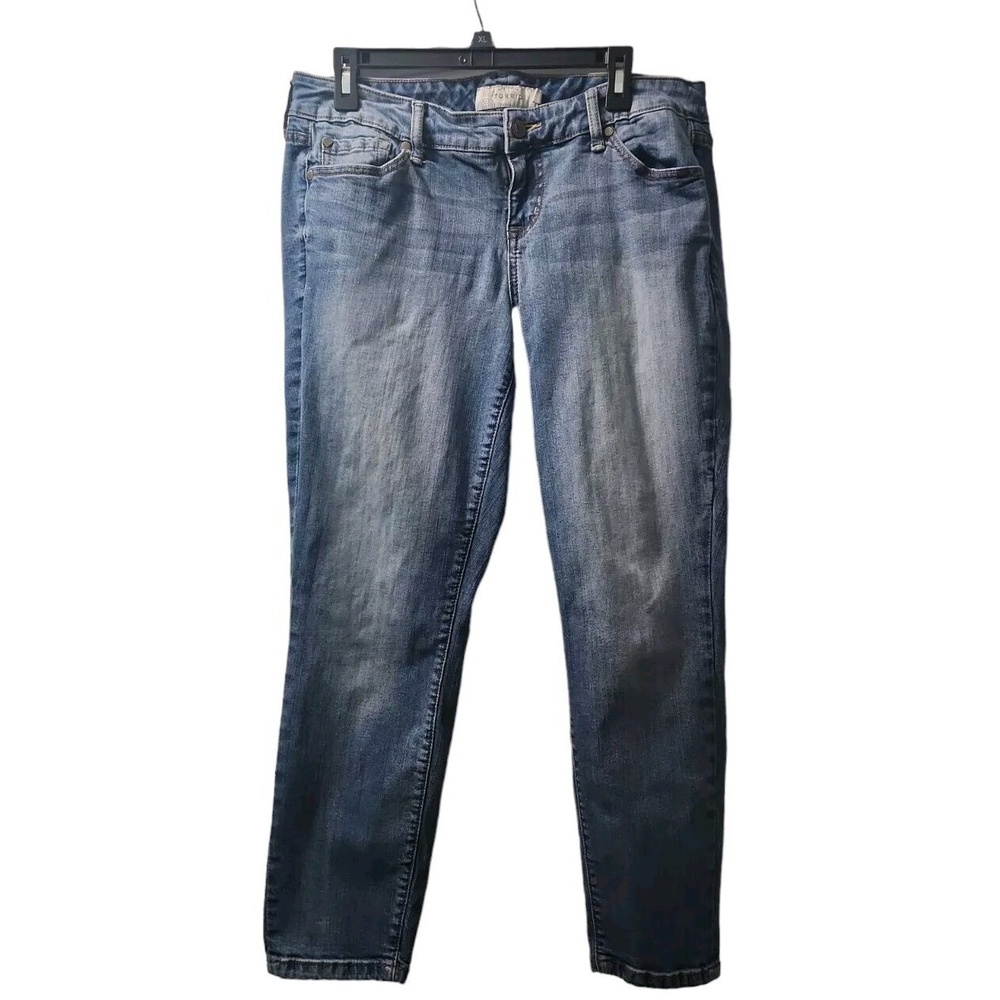 Torrid Denim Jeans Slim Fit Ankle Length Blue Wash Size‎ 12
